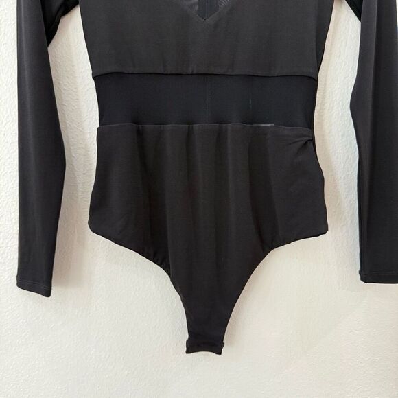 Brand New Nookie Revolve Women's Large Hypnotize Mesh Bodysuit Black - Picture 6 of 12